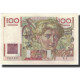 France, 100 Francs, 1945-11-07, SPL+, Fayette:28.1, KM:128a - 100 F 1945-1954 ''Jeune Paysan''