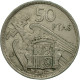 Monnaie, Espagne, Caudillo And Regent, 50 Pesetas, 1958, TTB, Copper-nickel - 50 Peseta