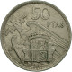 Monnaie, Espagne, Caudillo And Regent, 50 Pesetas, 1958, TTB, Copper-nickel - 50 Pesetas