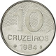 Monnaie, Brésil, 10 Cruzeiros, 1984, SUP, Stainless Steel, KM:592.1 - Brasilien