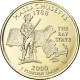 Monnaie, États-Unis, Massachusetts, Quarter, 2000, U.S. Mint, Denver, Golden - 1999-2009: State Quarters