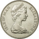 Monnaie, Isle Of Man, Elizabeth II, 25 Pence, 1975, Pobjoy Mint, TTB, Argent - Colonies