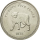 Monnaie, Isle Of Man, Elizabeth II, 25 Pence, 1975, Pobjoy Mint, TTB, Argent - Colonie