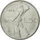 Monnaie, Italie, 50 Lire, 1978, Rome, TTB, Stainless Steel, KM:95.1 - 50 Lire