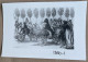 Course Vélocipèdes, Jardin Du Luxembourg, Paris, France 1818 - 15x10cm (REPRO PHOTO! Zie Beschrijving Voir Description)! - Ciclismo