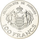 Monnaie, Monaco, Rainier III Et Albert, 100 Francs, 1982, ESSAI, SPL, Argent - 1960-2001 Neue Francs