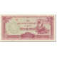 Billet, Birmanie, 10 Rupees, 1942-1944, Undated (1942-44), KM:16b, SUP - Myanmar