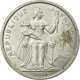 Monnaie, French Polynesia, 5 Francs, 1965, Paris, TB, Aluminium, KM:4 - Polinesia Francese