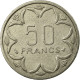 Monnaie, États De L'Afrique Centrale, 50 Francs, 1998, Paris, TTB, Nickel - Kameroen