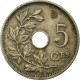 Monnaie, Belgique, 5 Centimes, 1913, TB+, Copper-nickel, KM:66 - 5 Cent