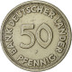République Fédérale Allemande, 50 Pfennig, 1949, Stuttgart, B, Copper-nickel - 50 Pfennig