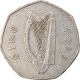 Monnaie, IRELAND REPUBLIC, 50 Pence, 1988, TB+, Copper-nickel, KM:24 - Irlanda