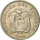 Monnaie, Équateur, 20 Centavos, 1946, TTB, Copper-nickel, KM:77.1b - Equateur