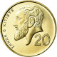 Monnaie, Chypre, 20 Cents, 2001, SPL, Nickel-brass, KM:62.2 - Chipre