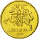 Monnaie, Lithuania, 20 Centu, 1999, SUP, Nickel-brass, KM:107 - Litauen