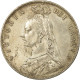 Monnaie, Grande-Bretagne, Victoria, 1/2 Crown, 1889, Londres, TTB+, Argent - K. 1/2 Crown