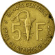 Monnaie, West African States, 5 Francs, 1976, Paris, TB+ - Costa D'Avorio