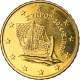Chypre, 10 Euro Cent, 2014, SPL, Laiton, KM:New - Chipre