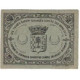 Billet, Algeria, 5 Centimes, Blason, 1916, 1916-10-05, TTB+ - Algérie