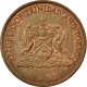 Monnaie, TRINIDAD & TOBAGO, 5 Cents, 1983, Franklin Mint, TTB, Bronze, KM:30 - Trinité & Tobago