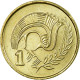 Monnaie, Chypre, Cent, 1996, TTB, Nickel-brass, KM:53.3 - Chipre