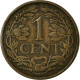 Monnaie, Pays-Bas, Wilhelmina I, Cent, 1927, TB+, Bronze, KM:152 - 1 Centavos
