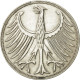 Monnaie, République Fédérale Allemande, 5 Mark, 1959, Karlsruhe, SUP, Argent - 5 Mark