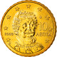 Grèce, 10 Euro Cent, 2003, Athènes, FDC, Laiton, KM:184 - Grecia