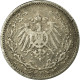 Monnaie, GERMANY - EMPIRE, 1/2 Mark, 1906, Stuttgart, TB+, Argent, KM:17 - 1/2 Mark