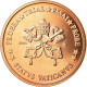Vatican, 2 Euro Cent, Unofficial Private Coin, SPL, Copper Plated Steel - Essais Privés / Non-officiels