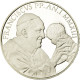 Vatican, Pape François, 5 Euro, Journée Mondiale De La Paix, 2013, FDC, Argent - Vatikan
