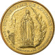 Vatican, Jeton, Jean-Paul II, Lourdes, 2004, SUP, Copper-Nickel Gilt - Andere & Zonder Classificatie