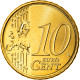 Espagne, 10 Euro Cent, 2010, Madrid, FDC, Laiton, KM:1147 - Spanje