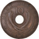 Monnaie, Afrique Orientale, George VI, 10 Cents, 1941, TTB, Bronze, KM:26.1 - Britse Kolonie