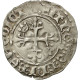 France, Charles VI, Florette, 1417, Tours, Billon, TTB, Duplessy:387A - 1380-1422 Karel VI De Waanzinnige