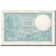 France, 10 Francs, Minerve, 1939, 1939-09-28, TTB+, Fayette:7.9, KM:84 - 10 F 1916-1942 ''Minerve''