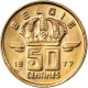 Monnaie, Belgique, Baudouin I, 50 Centimes, 1977, SPL, Bronze, KM:149.1 - 50 Cent