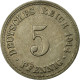 Monnaie, GERMANY - EMPIRE, Wilhelm II, 5 Pfennig, 1914, Berlin, TTB - 5 Pfennig
