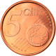 Espagne, 5 Euro Cent, 2000, Madrid, FDC, Copper Plated Steel, KM:1042 - Spanje