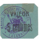 Billet, Algeria, 5 Centimes, 1916-1918, Undated (1916-18), SUP - Algerien
