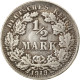 Monnaie, GERMANY - EMPIRE, 1/2 Mark, 1919, Munich, TTB, Argent, KM:17 - 1/2 Mark