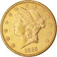 Monnaie, États-Unis, Liberty Head, $20, Double Eagle, 1885, U.S. Mint, San - Goud