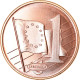 Suède, Euro Cent, 2004, Unofficial Private Coin, SPL, Copper Plated Steel - Pruebas Privadas