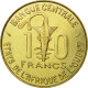 Monnaie, West African States, 10 Francs, 1980, Paris, TTB - Côte-d'Ivoire