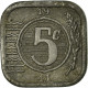 Monnaie, Pays-Bas, Wilhelmina I, 5 Cents, 1941, TB, Zinc, KM:172 - 5 Centavos