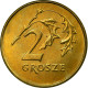 Monnaie, Pologne, 2 Grosze, 1992, Warsaw, SUP, Laiton, KM:277 - Pologne