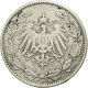 Monnaie, GERMANY - EMPIRE, 1/2 Mark, 1914, Hambourg, TB+, Argent, KM:17 - 1/2 Mark