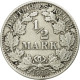 Monnaie, GERMANY - EMPIRE, 1/2 Mark, 1914, Hambourg, TB+, Argent, KM:17 - 1/2 Mark