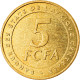 Monnaie, États De L'Afrique Centrale, 5 Francs, 2006, Paris, TTB, Laiton, KM:18 - Zentralafrik. Republik