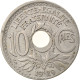 Monnaie, France, Lindauer, 10 Centimes, 1929, Paris, Fautée, TB+ - Abarten Und Kuriositäten